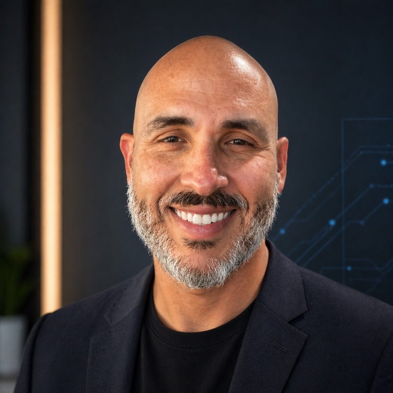 Antonio Urbina Jr., founder of MomandPop.AI